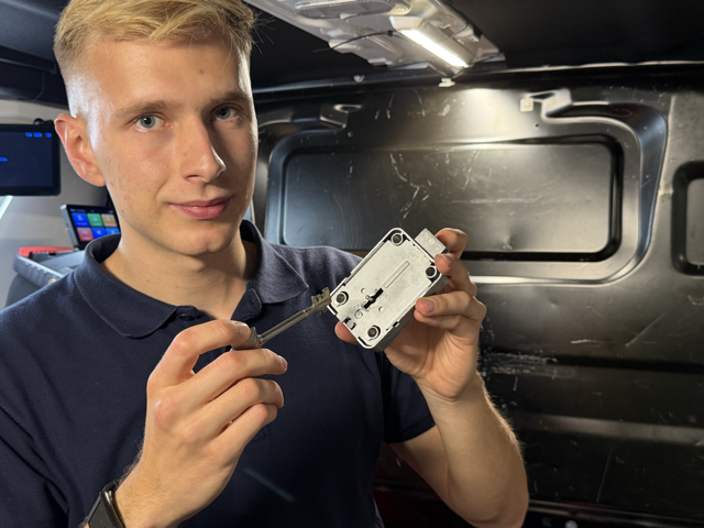 Tresoröffnung, Schließmechanismus