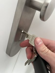 Schlüsseldienst Kassel 21 Schlüssel im Schloss